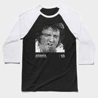 JPEGMafia / Minimalist Graphic Fan Artwork Design Baseball T-Shirt
